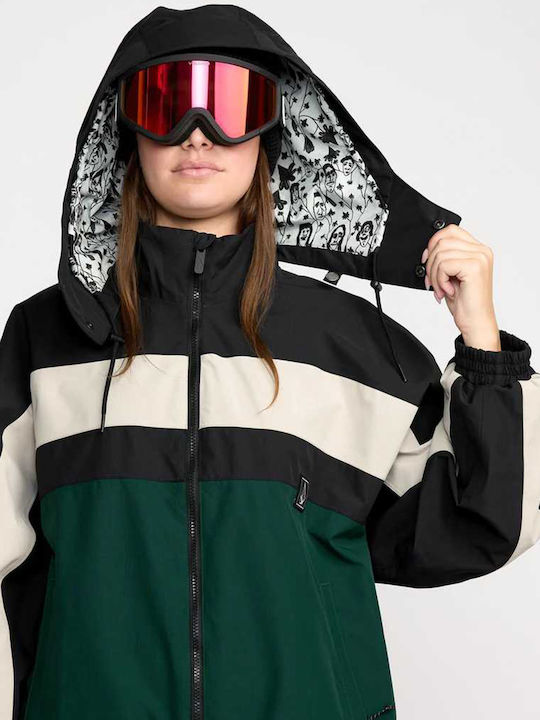 Volcom Dlm Women's Ski & Snowboard Jacket Black H0652605-BGR