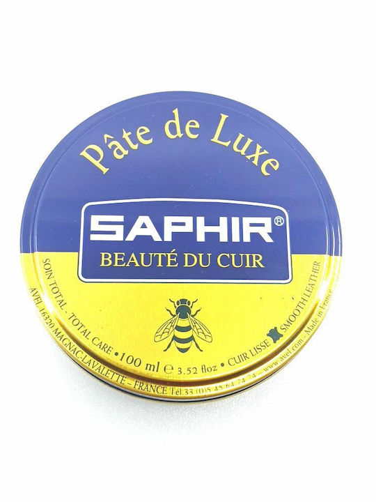 Saphir Pâte De Luxe 100 Ml Dunkelbraun 05 Schuhpflegeprodukt Polnisch Von Dunkelbraun 05