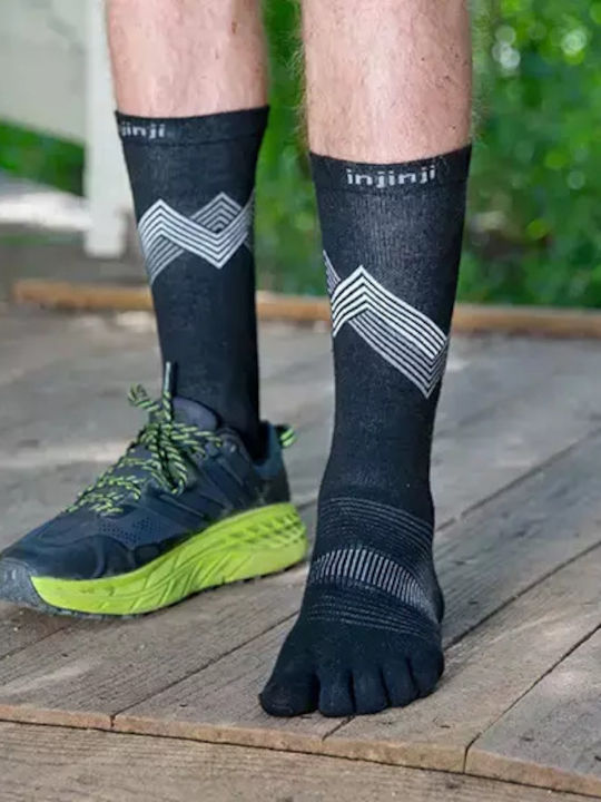 Injinji Lightweight Running Κάλτσες Μαύρες 1 Ζεύγος