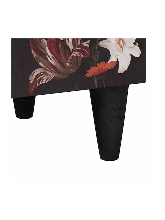 Wooden Chest of Drawers Colorful 40x33.5x75cm
