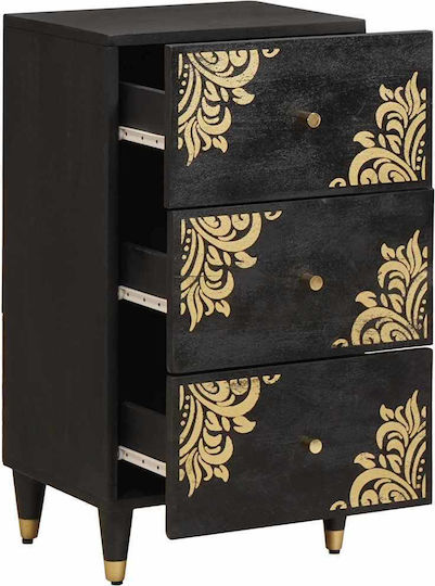 Comoda pentru Dormitor din Lemn Masiv 40x33x75buc