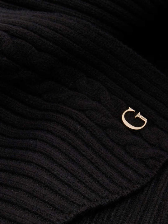 Women's Knitted Scarf Black