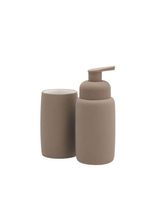 Södahl Dispenser Ceramic Brown 250ml