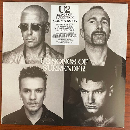 U2 Weiß Vinyl
