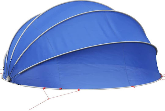 vidaXL Prelată Piscină 500x236 cm Albastră