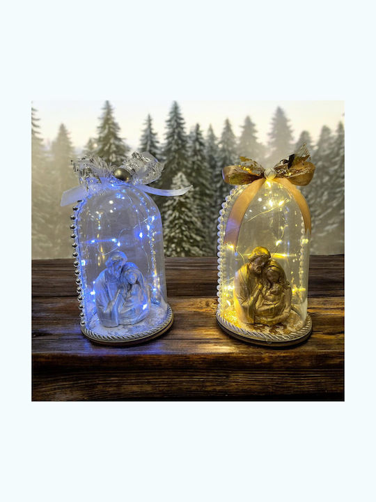 Illuminated Bell Holy Family Virgin Mary Joseph Holy Infant