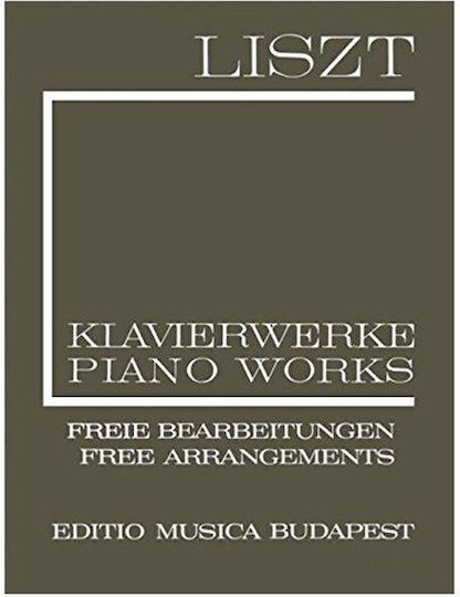 Editio Musica Budapest Liszt - Piano Works Free Arrangements VI II/6 Sheet Music for Piano