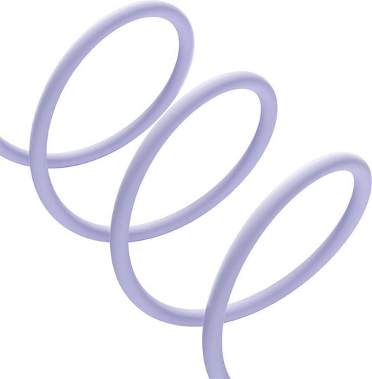 Baseus Pudding Power Data Cable Fast Charging Data Cable Smartphone Usb To Usb Type-c 100w 2m Purple "p10355703511-b4" Green Stamp 0.08 Lei 6932172652920