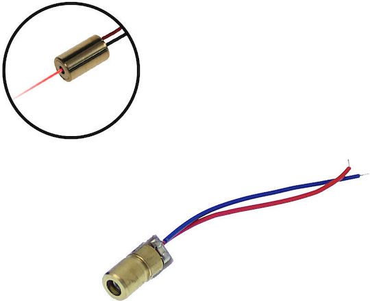 650nm 5mw 5v Laser Dot Diode Modul Kopf