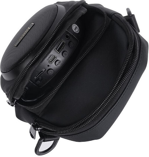 HT1 Pro Marquis Sport Bluetooth Speaker 8W with Radio and Battery Life up to 4 hours Black