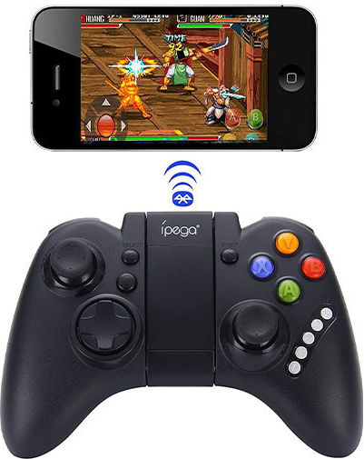 iPega 9021 Безжичен Геймпад За Android PC iOS Черен