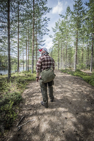 Helikon Tex Bushcraft Satchel Bag Στρατιωτικό Τσαντάκι Ώμου από Cordura Πράσινο 17lt