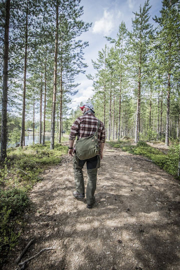 Helikon Tex Bushcraft Satchel Bag Στρατιωτικό Τσαντάκι Ώμου από Cordura Πράσινο 17lt