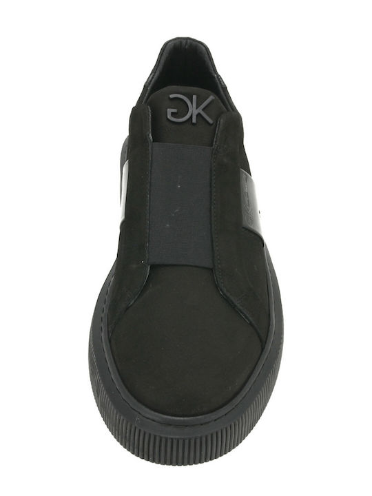 Herren Slip-Ons Schwarz