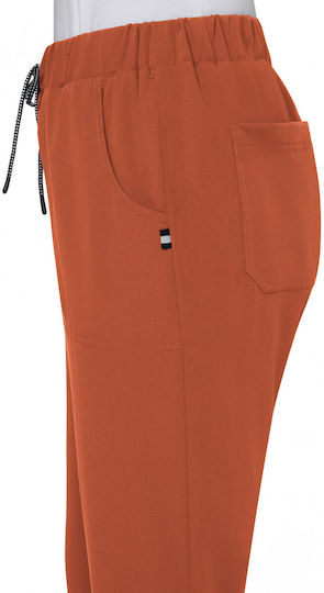 KOI USA Women's Orange Medical Pants