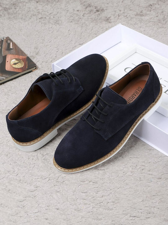 Suede Ανδρικά Casual Παπούτσια Μπλε