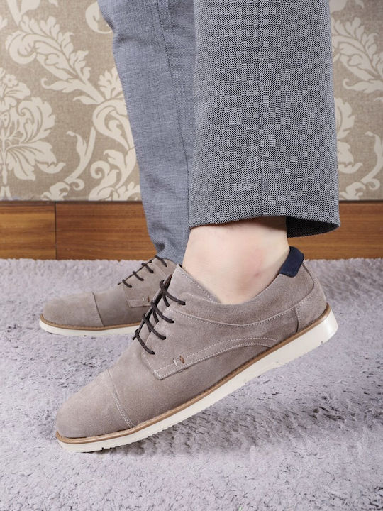 Wildleder Herren Freizeitschuhe Beige
