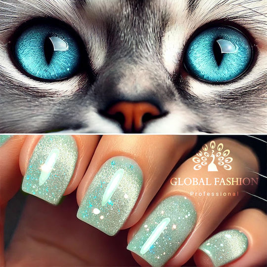 Global Fashion Ημιμόνιμο Βερνίκι Νυχιών 11 Cat Eye