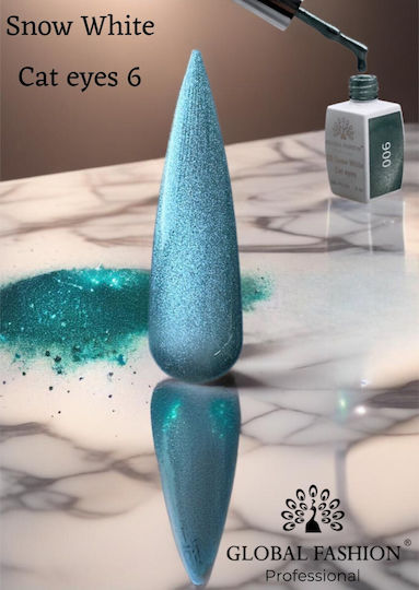 Global Fashion Ημιμόνιμο Βερνίκι Νυχιών 06 Cat Eye
