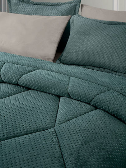 Saint Clair Κουβερτοπάπλωμα Ημίδιπλο 180x240εκ. Emerald Saint Clair Κουβερτοπάπλωμα Ημίδιπλο 180x240εκ. Emerald