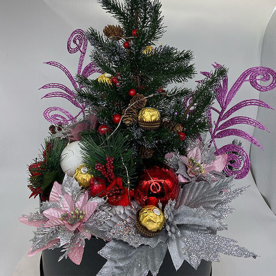 Velve Crăciun Decorativ cu lumină LED Lungime 60cm.