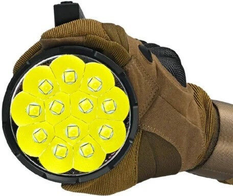 Acebeam Επαναφορτιζόμενος Προβολέας Χειρός LED IP68 με Μέγιστη Φωτεινότητα 67lm