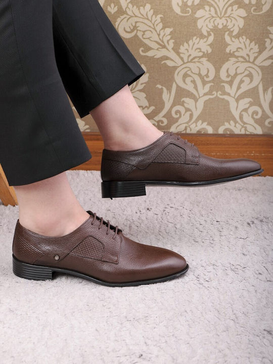 Leder Herren Freizeitschuhe Braun
