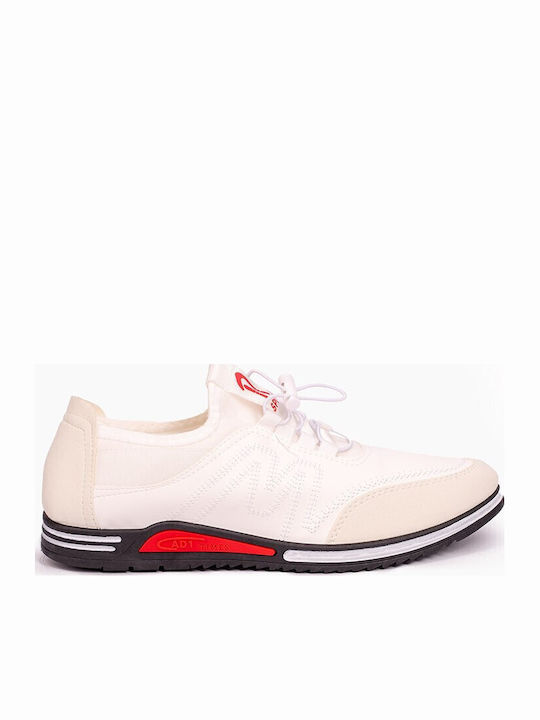 Herren Freizeitschuhe Weiß
