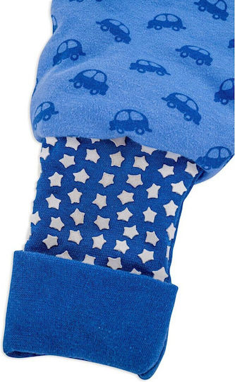 Baby Bliss Φθινοπωρινός Υπνόσακος με Πόδια Vroom Cars