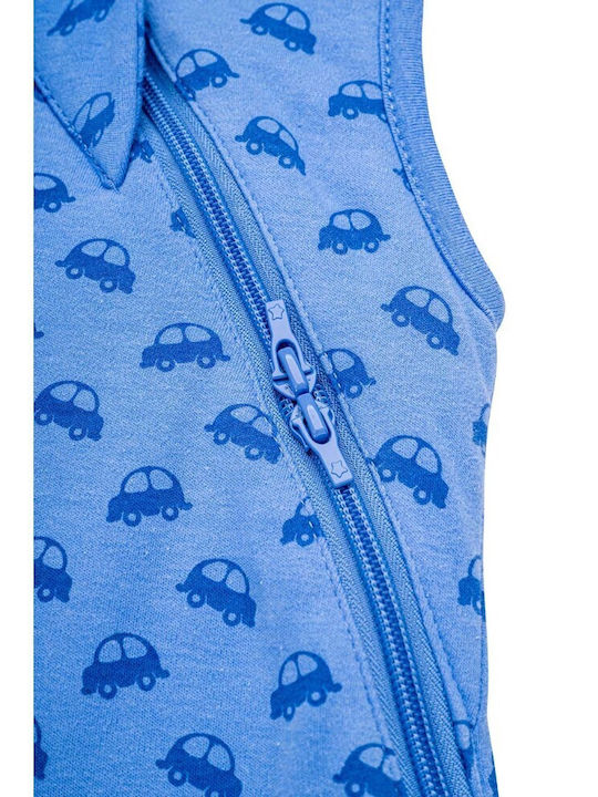 Baby Bliss Autumn Sleeping Bag with Feet Vroom Cars