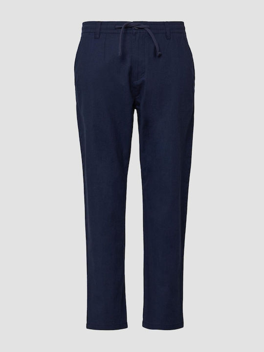 Detroit Pantaloni Bărbați Chino Regular Fit Albastru Marin Închis