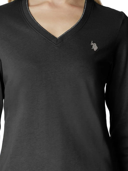 Babs Women's Blouse Long Sleeve Nero