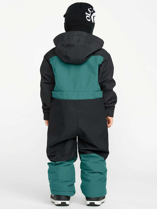 Volcom II0452600-ATD Παιδική Ολόσωμη Φόρμα Σκι & Snowboard Πράσινη