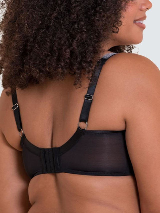 Bra with Light Padding Underwire Black