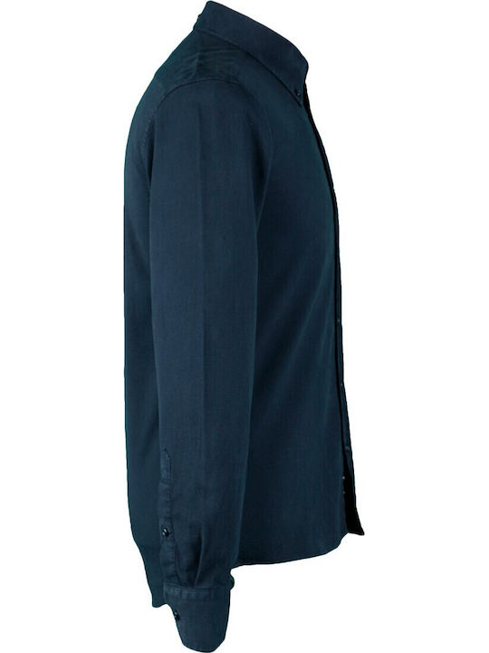 Дълъг ръкав Риза Dark Blue