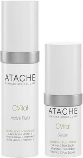 Atache C Vital Skin Care Set for Αnti-ageing & Moisturizing