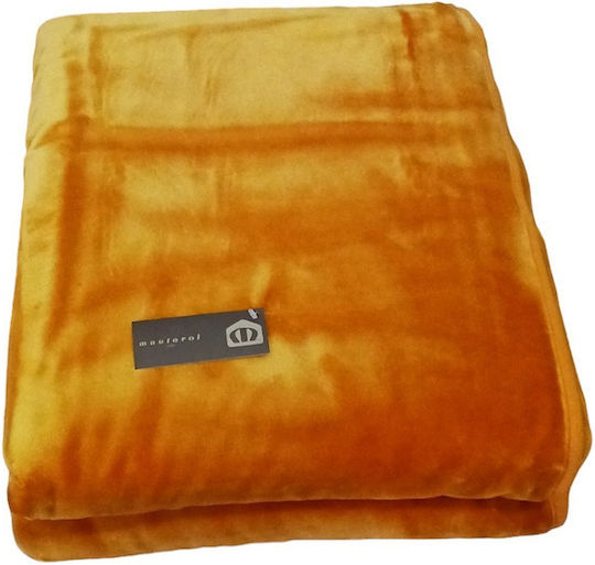 Manterol Casa Polo Color Одеяло Испания Кадифе Едно 160x240см