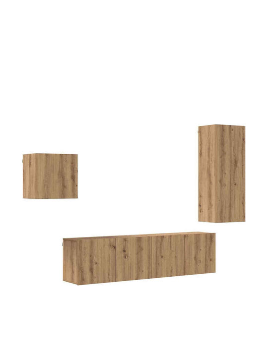 Животно помещение ТВ единица Дъб Artisan Д40.5xШ30xВ40бр