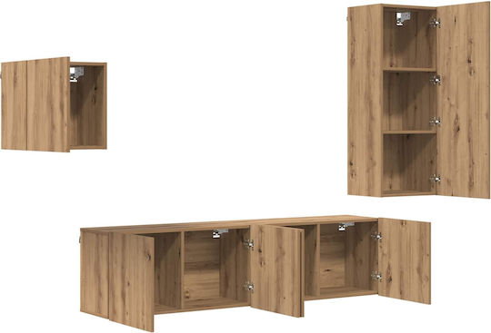 Σύνθετο Σαλονιού Artisan Oak Μ40.5xΒ30xΥ40εκ.