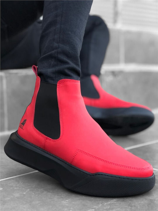 Rot Herrenstiefel