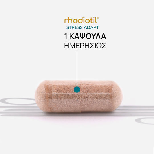 Rhodiotil Stress Adapt Συμπλήρωμα για το Άγχος 30 κάψουλες