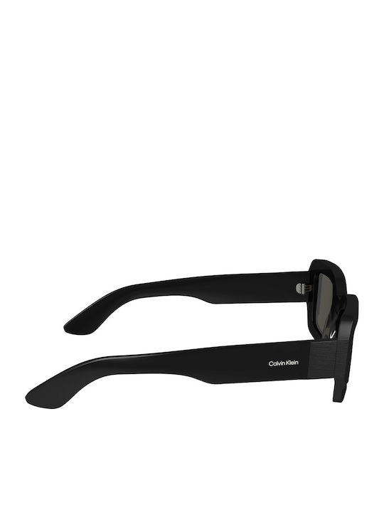 Calvin Klein Men's Sunglasses with Black Plastic Frame and Black Lens CK24511S 001