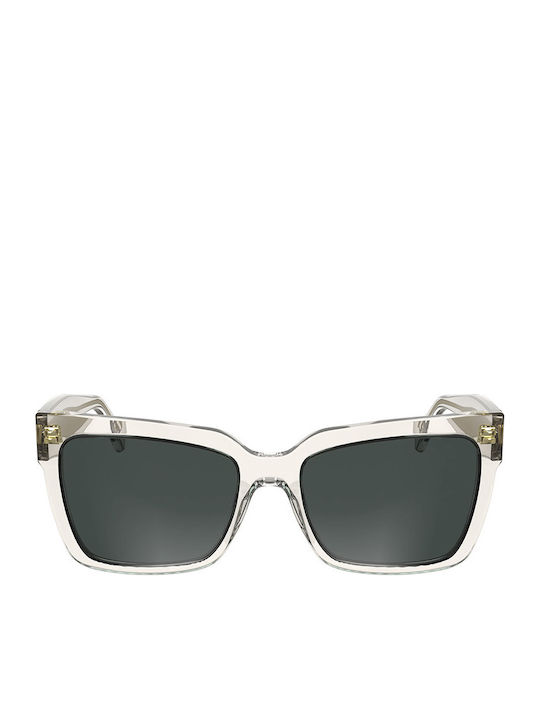 Calvin Klein Women's Sunglasses with Transparent Plastic Frame