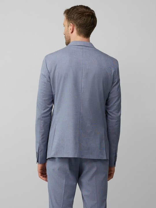 Black Label Мъжко сако Light Blue