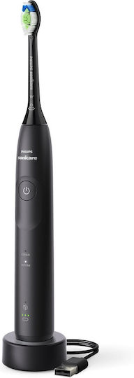 Philips Sonicare Ηλεκτρική Οδοντόβουρτσα με Αισθητήρα Πίεσης και Θήκη Ταξιδίου Λευκή