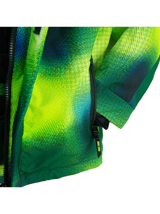 Kids Sports Short Green Jacket