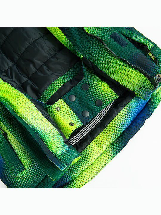 Kids Sports Short Green Jacket
