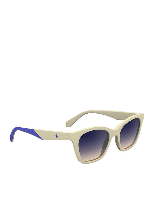 Calvin Klein Παιδικά Γυαλιά Ηλίου Μπεζ CKJ24303S 100