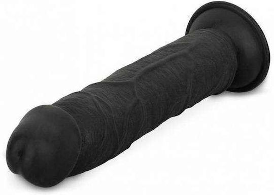 Easytoys Ρεαλιστικό Dildo με Βεντούζα Μαύρο