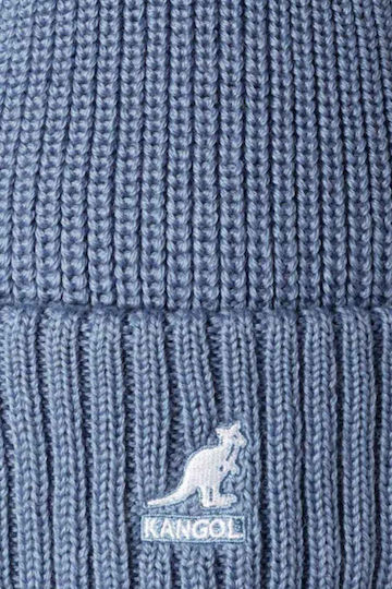 Beanie Unisex Beanie with Rib Knit in Blue color